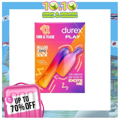DUREX DUREX Play Vibe and Tease 2 in 1 Vibrator