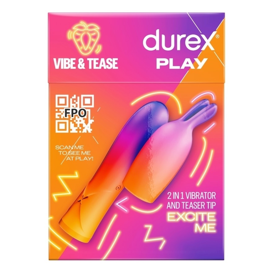 DUREX Play Vibe and Tease 2 in 1 Vibrator