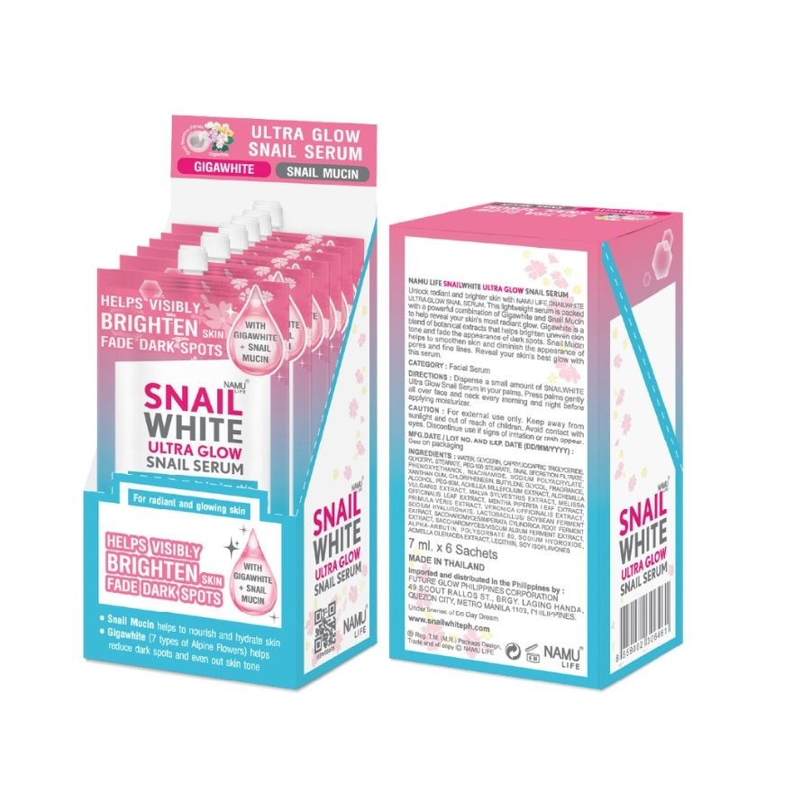 SNAILWHITE Ultra Glow Snail Serum 7ml