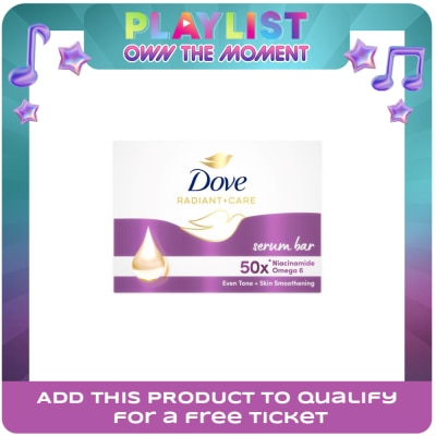 DOVE - DOVE Radiant+Care Serum Bar 50x Niacinamide + Omega 6 90g