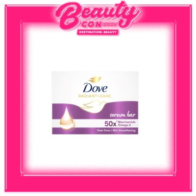 DOVE DOVE Radiant+Care Serum Bar 50x Niacinamide + Omega 6 90g