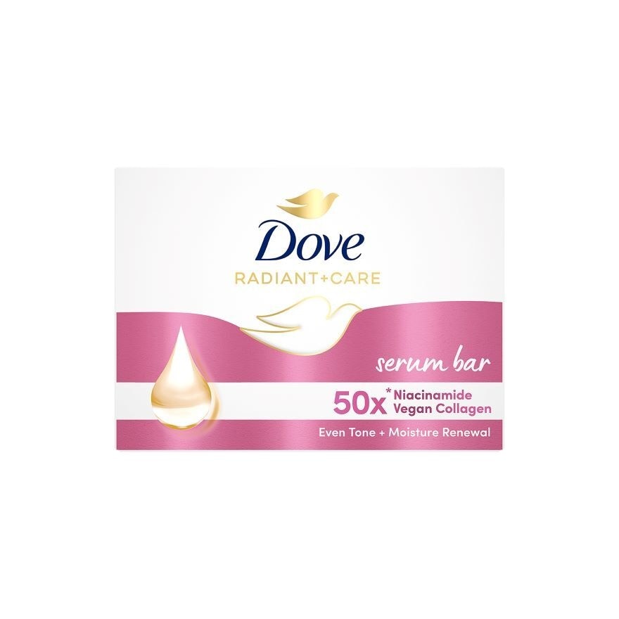 Dove Radiant + Care Pink Nia+Collagn 90G