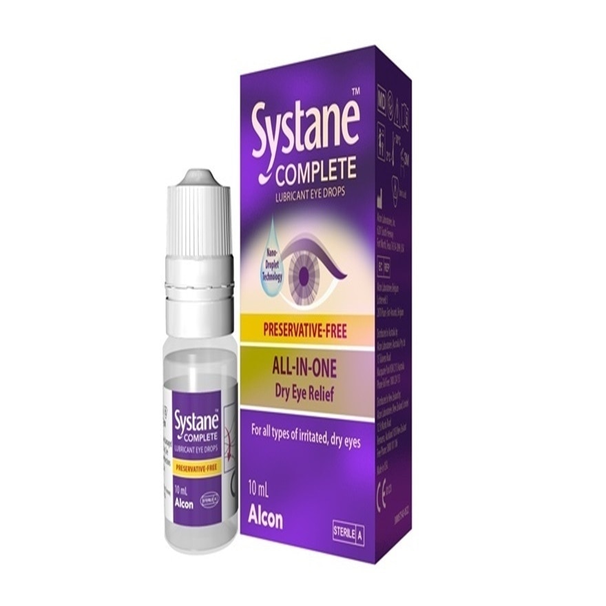 Systane Complete Preservative Free 10 Ml