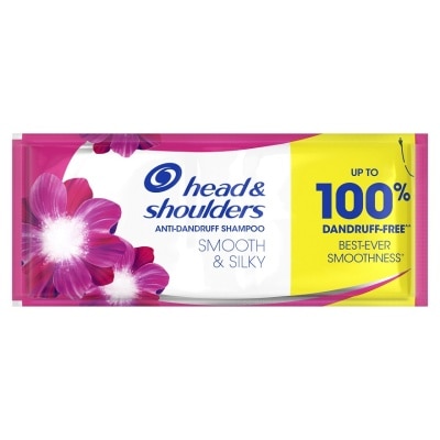 HEAD N SHOULDERS HEAD N SHOULDERS Shampoo Smooth & Silky Anti Dandruff Shampoo 11 Plus 1 12ml