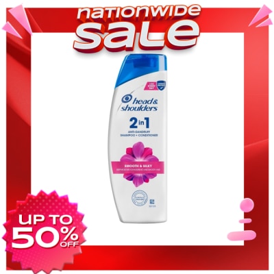 HEAD N SHOULDERS Head N Shoulders Smooth & Silky 2 In 1 170ml