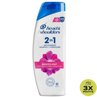 HEAD N SHOULDERS Head N Shoulders Smooth & Silky 2 In 1 170ml