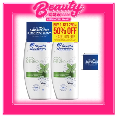 HEAD N SHOULDERS HEAD N SHOULDERS Cool Menthol Anti Dandruff Shampoo 330ml