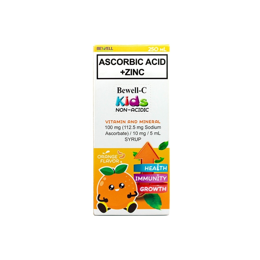 Bewell C Kids Vitamin C plus Zinc Syrup 250ml