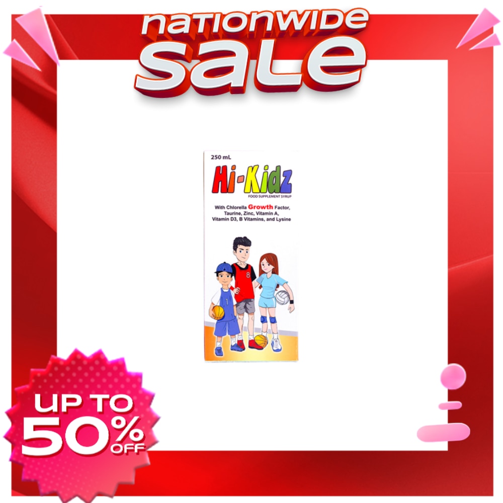 HI- KIDZ Bottle Syrup 250ml