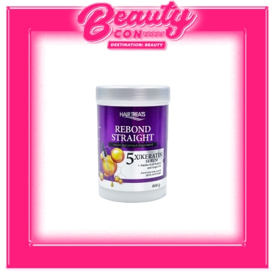 HAIR TREATS Hair Treats Rebond Straight Salon Serum Hair Treatment 5X More Keratin Serum  Amino Acid Peptide And Argan Oil