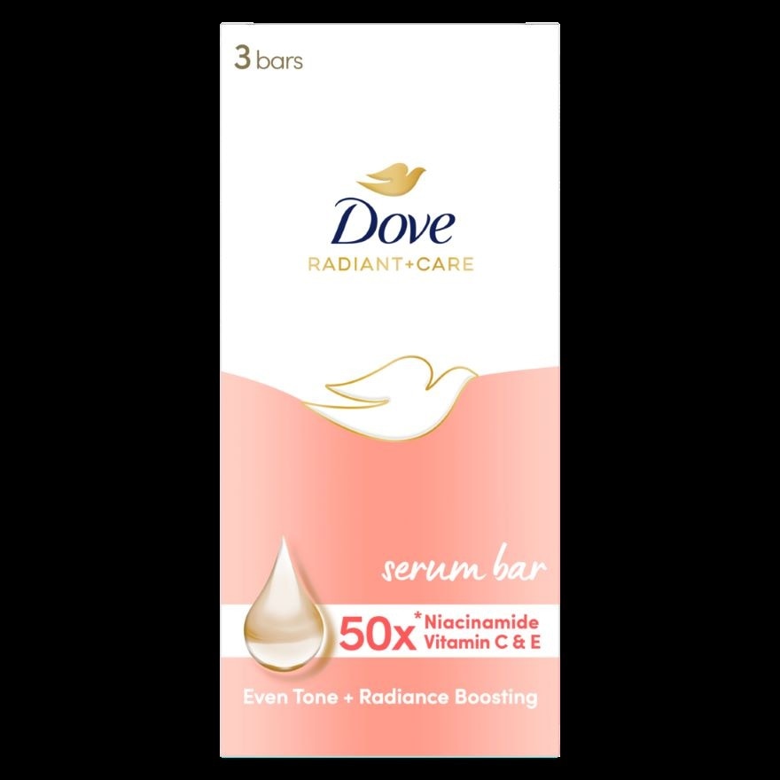 Dove Serum Bar Niacinamide + Vitamin C And E 3s 90g