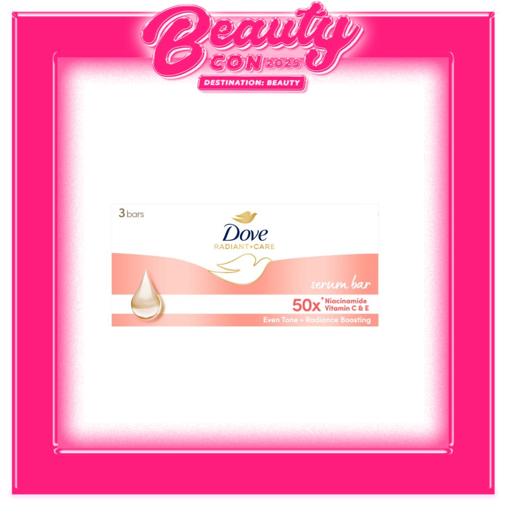 Dove Serum Bar Niacinamide + Vitamin C And E 3s 90g