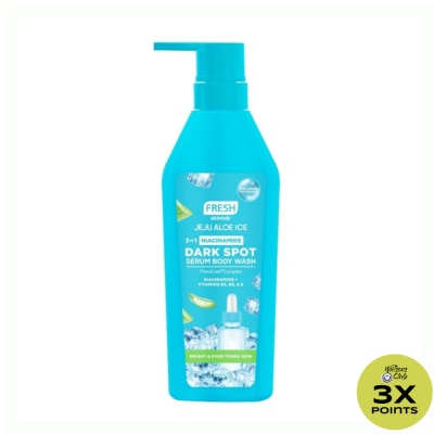 FRESH FRESH Skinlab Jeju Aloe Ice 3-in-1 Niacinamide Cooling Serum Body Wash 500ml