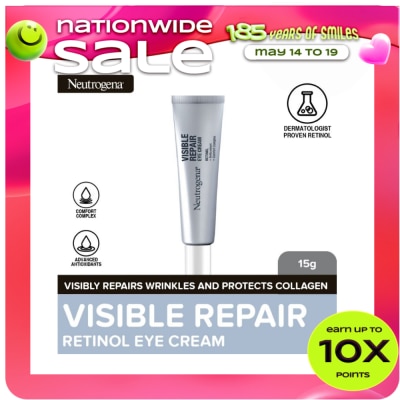 NEUTROGENA - Neutrogena Visible Repair Eye Cream 15ml