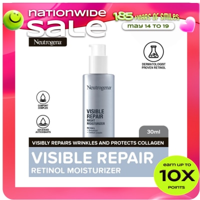 NEUTROGENA - Neutrogena Visible Repair Night Moistrurizer 30ml