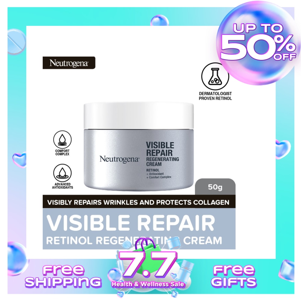 Neutrogena Visible Repair Regenerating Cream 50g