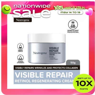 NEUTROGENA - Neutrogena Visible Repair Regenerating Cream 50g