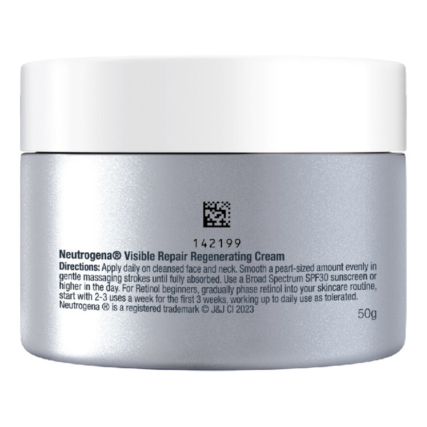 Neutrogena Visible Repair Regenerating Cream 50g