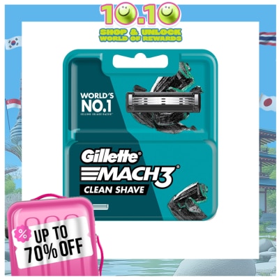 GILLETTE Mach 3 Charcoal Cartridge 2S