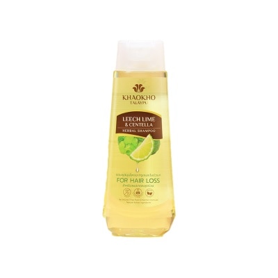 KHAOKHO TALAYPU Khaokho Talaypu Herbal Shampoo Leech Lime and Centella 330mL