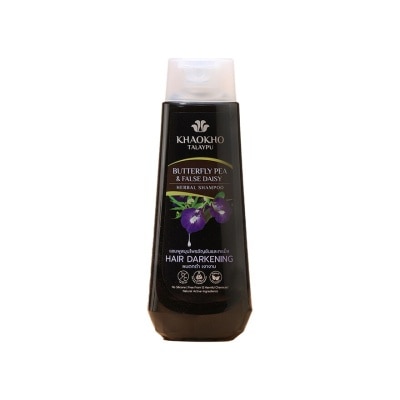 KHAOKHO TALAYPU Khaokho Talaypu Herbal Shampoo Shampoo Butterfly Pea and False Daisy 330mL