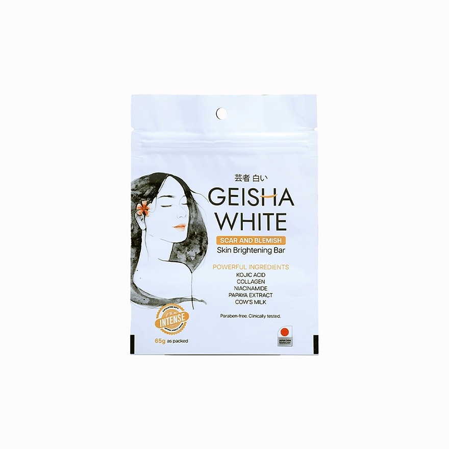 Geisha White Intense with Apricot Bar 65g