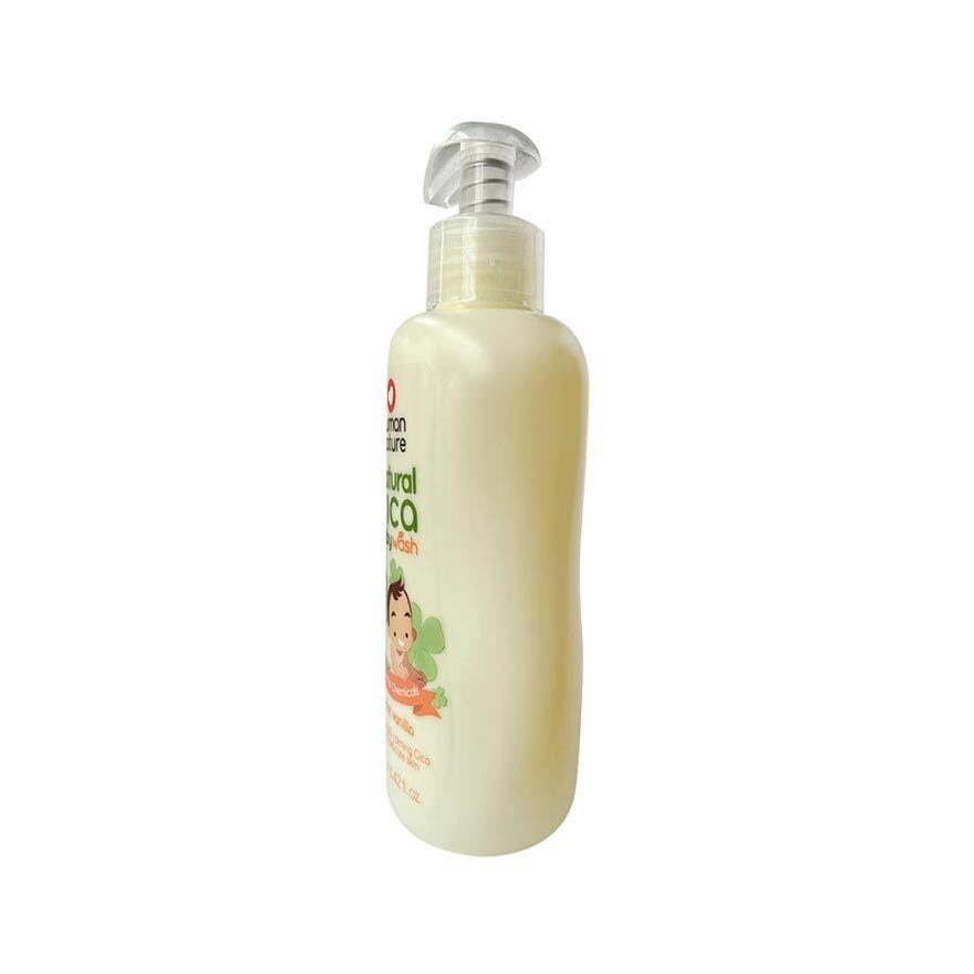 Human Nature 190ml Natural Cica Baby Wash - Apricot Vanilla