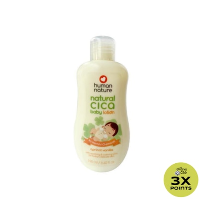 HUMAN NATURE Human Nature 190ml Natural Cica Baby Lotion - Apricot Vanilla