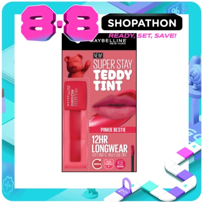 MAYBELLINE - MAYBELLINE SuperStay Teddy Tint 65 Pinkie Bestie image