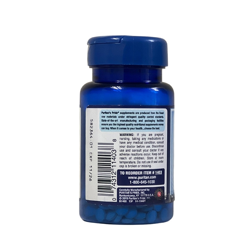 PURITANS PRIDE Folic Acid 400mcg 250 Tablets