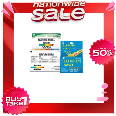 CENTRUM Centrum Advance 30s & Advil 10s