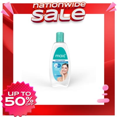 MAXI MAXI Pimple Clearing Cleanser +Toner 135Ml