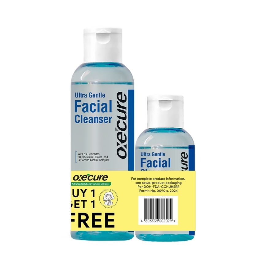 OXECURE Ultra Gentle Facial Cleanser 120ml + FREE UGFC 50ml