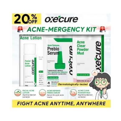 OXECURE OXECURE Acne-Mergency Kit