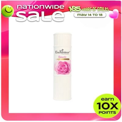 ENCHANTEUR - ENCHANTEUR Perfumed Talcum Powder Romantic 125g
