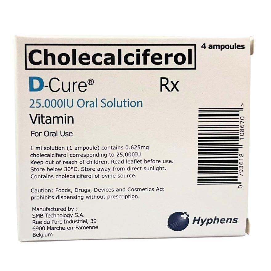 D CURE 25000 IU/ML Oral Solution [PRESCRIPTION REQUIRED]