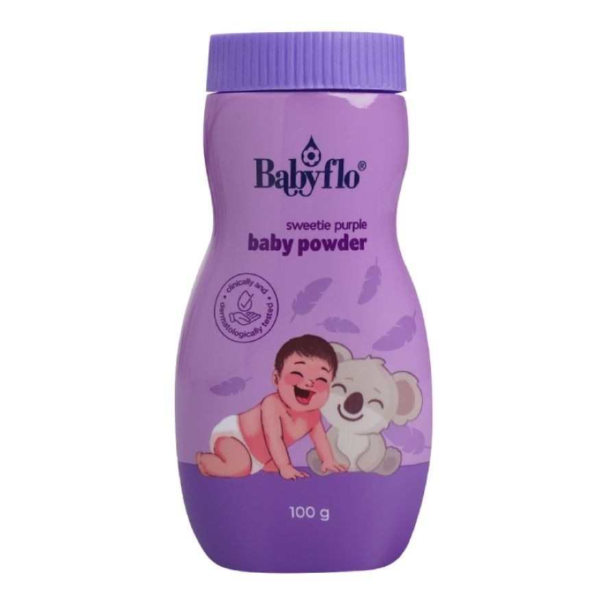 Babyflo Powder Sweetie Purple 100g