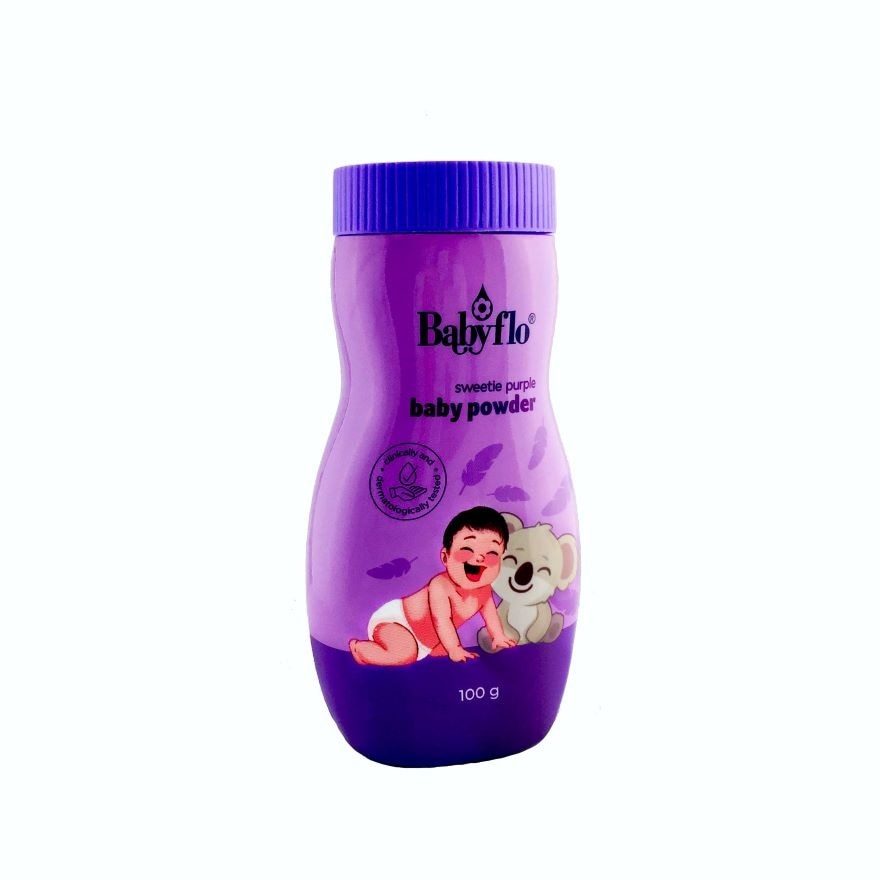 Babyflo Powder Sweetie Purple 100g