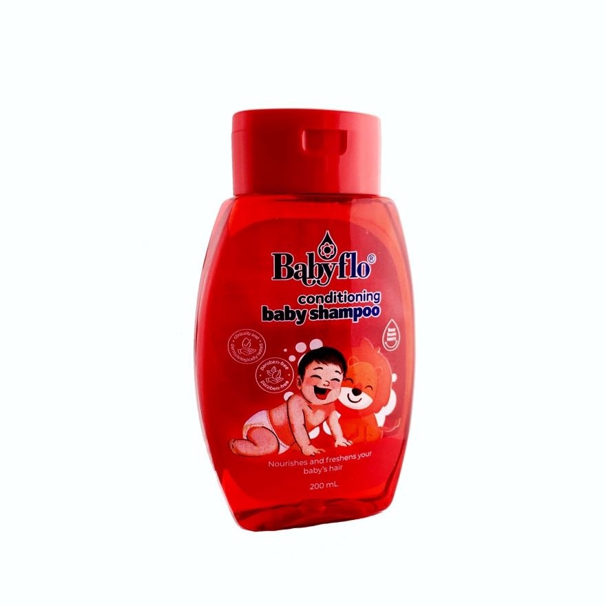 Babyflo Baby Conditioning Shampoo Red 200mL