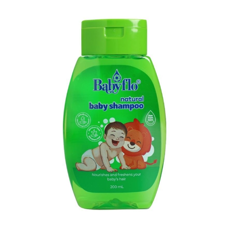 Babyflo Baby Natural Shampoo - Green 200mL