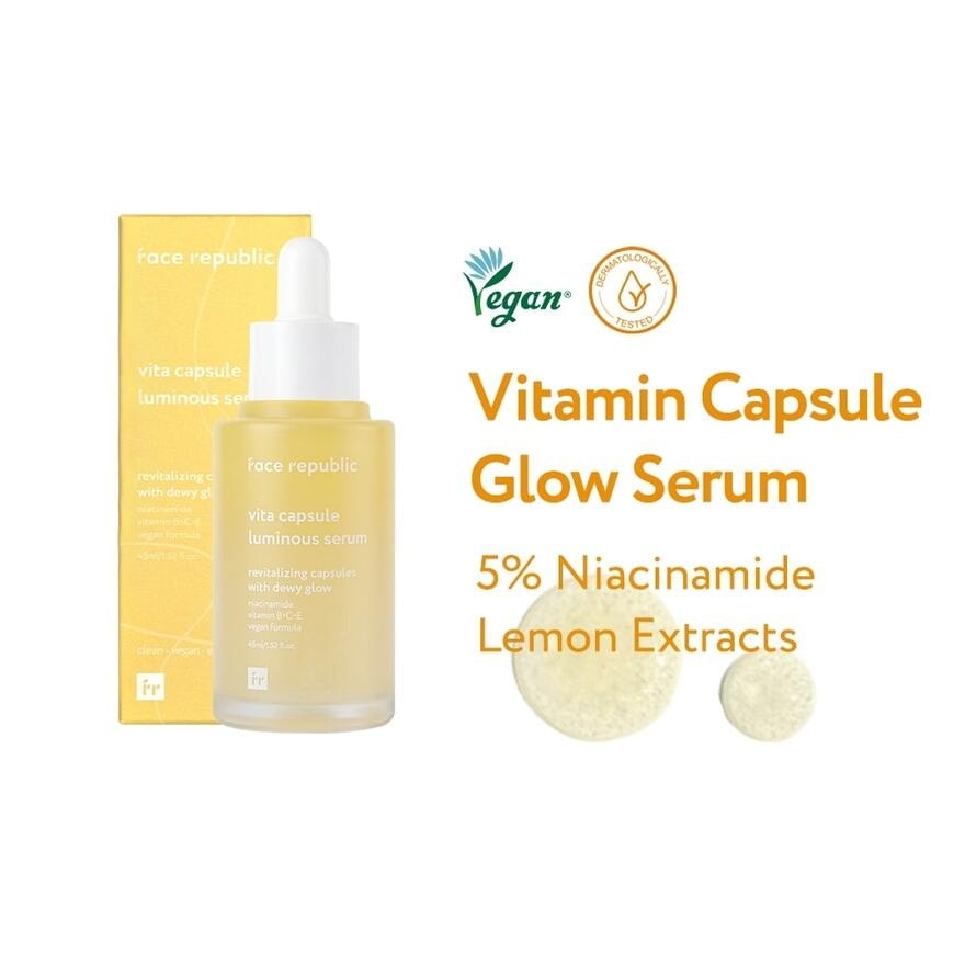 FACE REPUBLIC Vita Capsule Luminous Serum 45ml