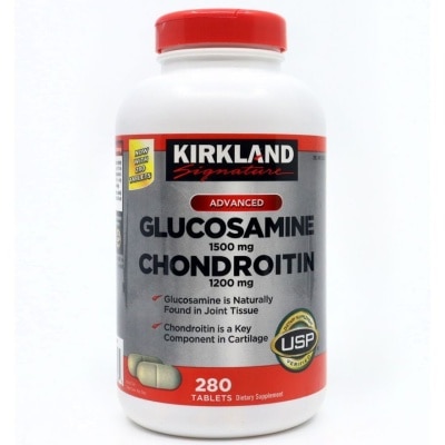 KIRKLAND Kirkland Signature Extra Strength Glucosamine 1500 Mg Chondroitin 1200 Mg