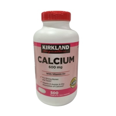 KIRKLAND Kirkland Signature Calcium With Vitamin D3 600Mg