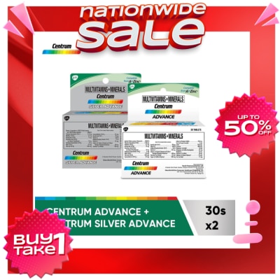 CENTRUM Centrum Advance 30s & Centrum Silver Advance 30s