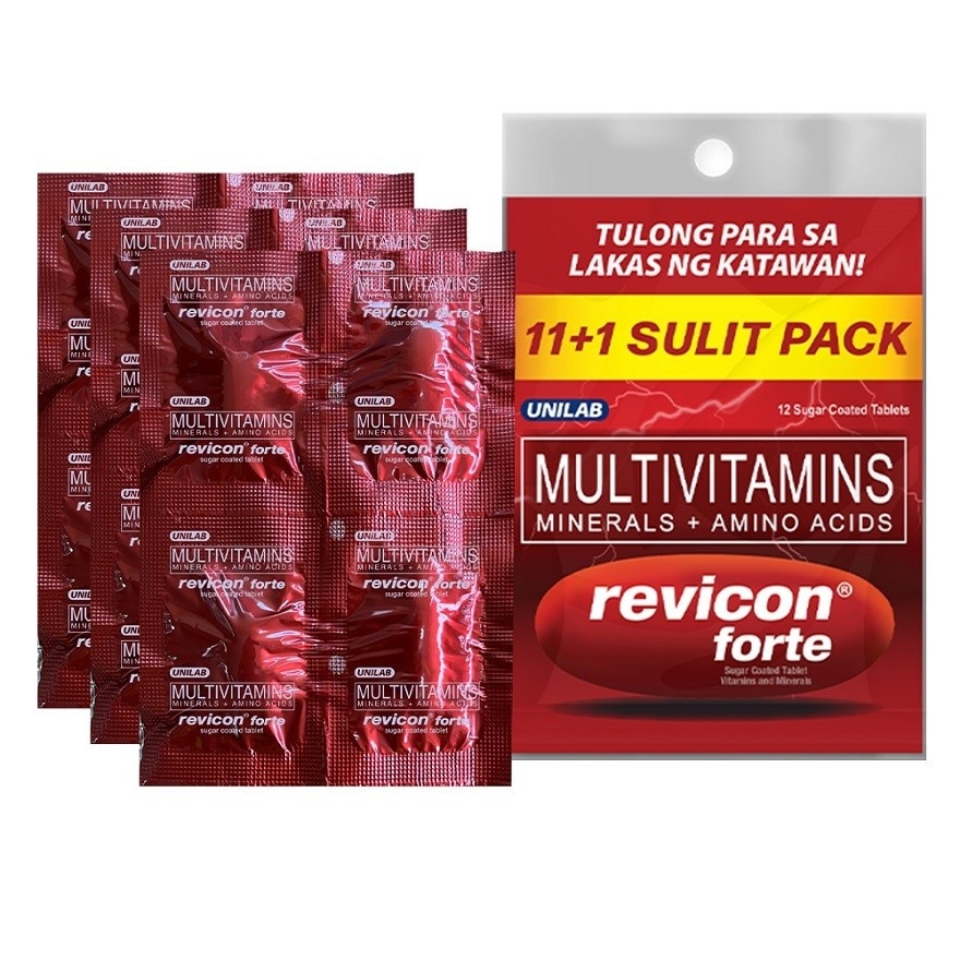 REVICON Forte Tab 11 FREE 1 Promo Pack