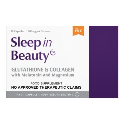 SLEEP IN BEAUTY SLEEP IN BEAUTY Glutathione And Collage Food Supplement 10 Capsule