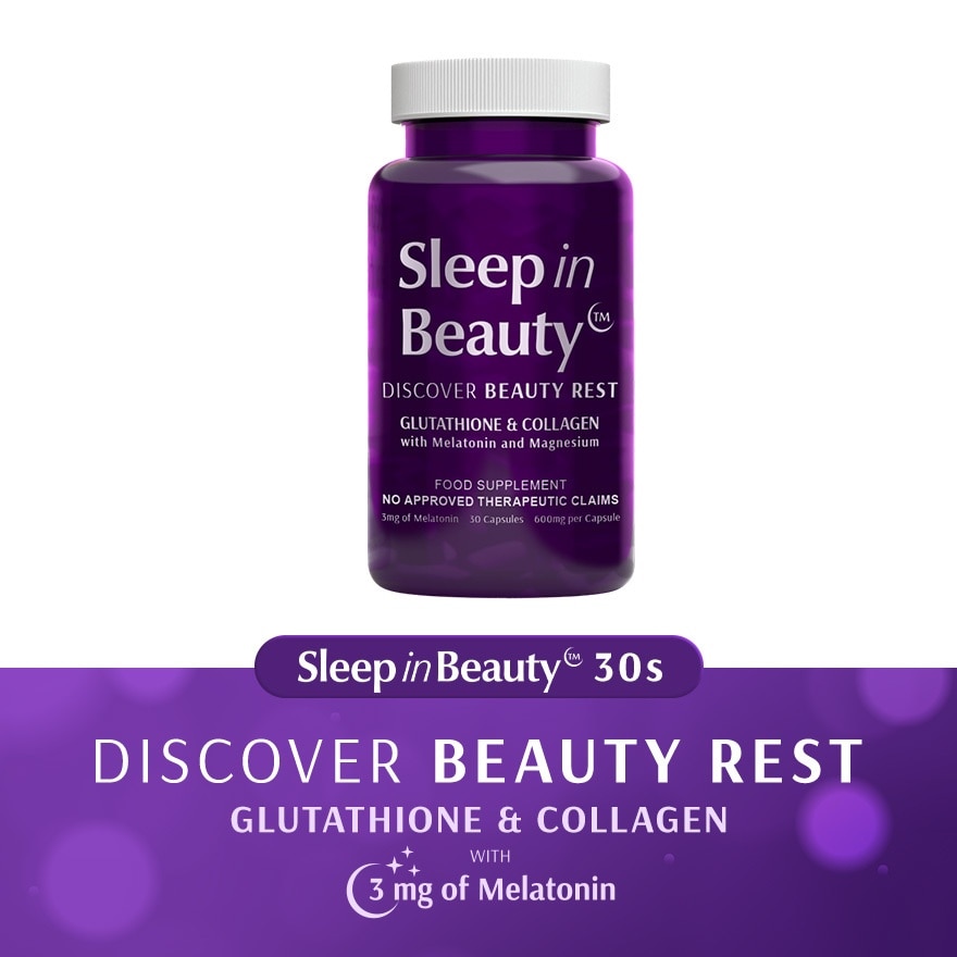 SLEEP IN BEAUTY Glutathione And Collagen Food Supplements 30s