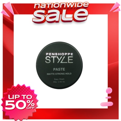 PENSHOPPE PENSHOPPE Style Paste Matte Strong Hold Gray 80g