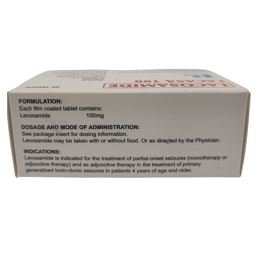 LACASA 100 100mg Film Coated Tablet Sold Per Piece [PRESCRIPTION REQUIRED]