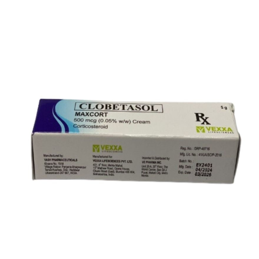 MAXCORT 500mcg Cream Corticosteriod [PRESCRIPTION REQUIRED]